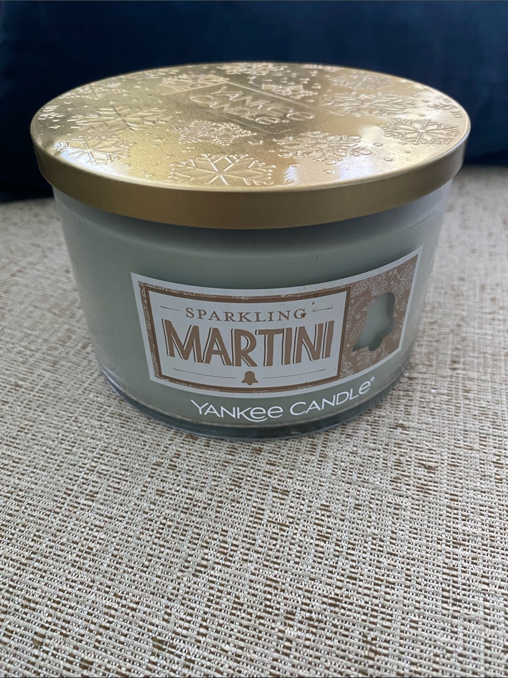 Yankee Sparkling Martini 3 wick Candle
